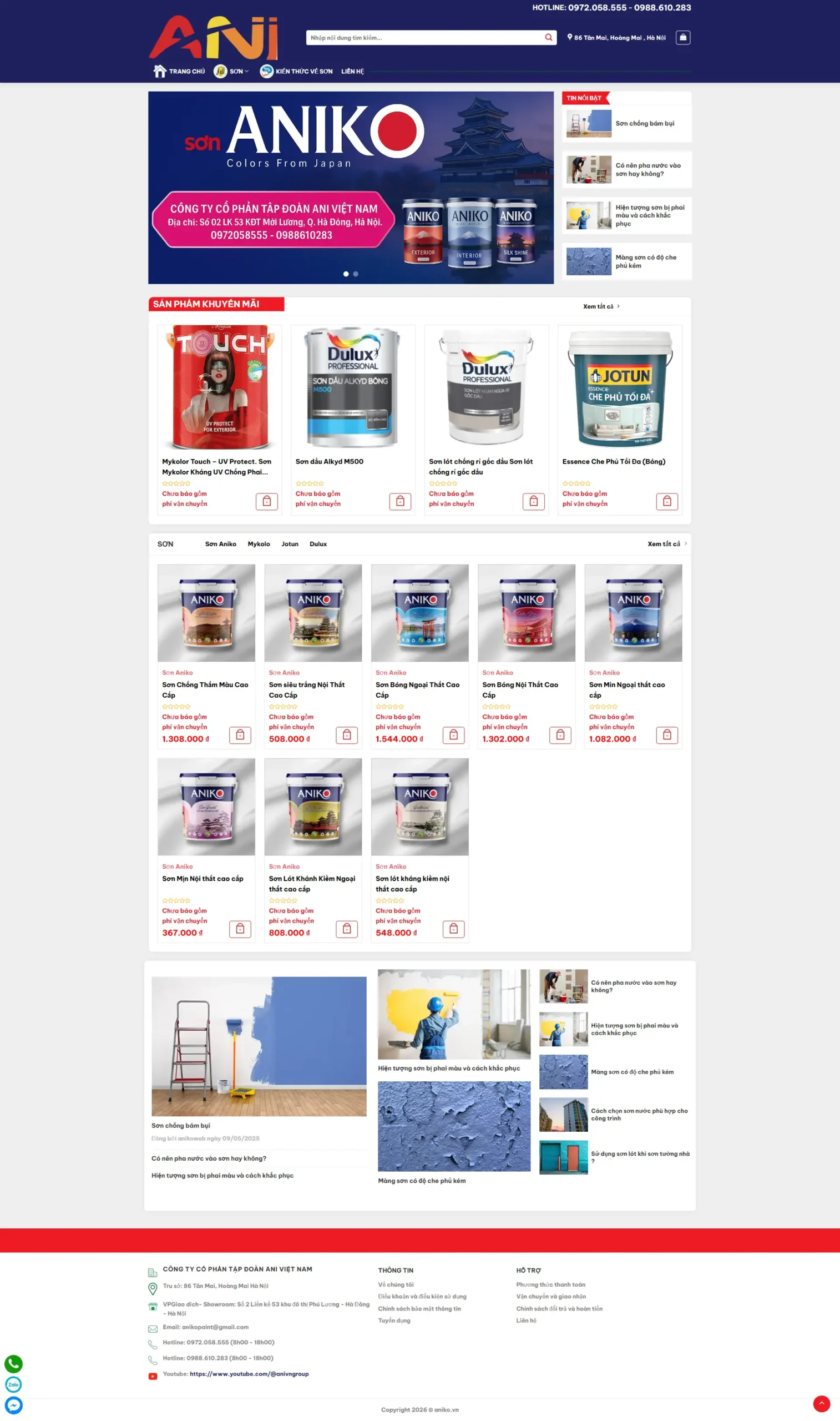 Công Ty CP TĐ ANI Việt Nam